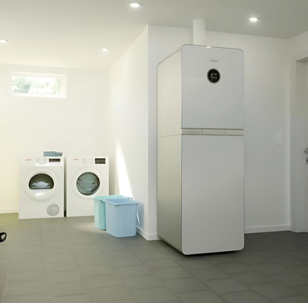 Bosch Condens 9000i WM Gas-Brennwertheizung mit Warmwasserspeicher – installiert von Prylewski SHK in Limburg