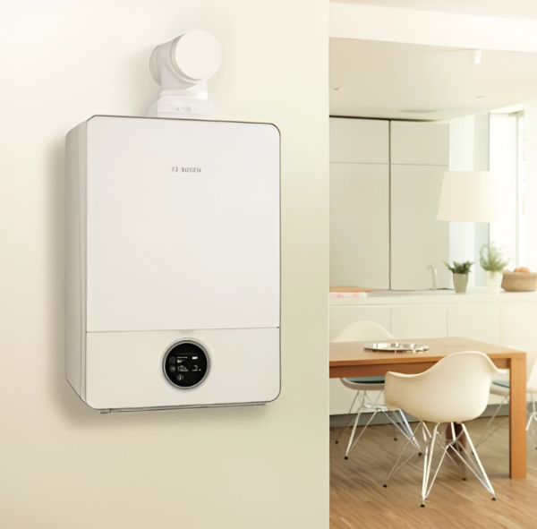 Bosch Condens 7000i Gas-Brennwerttherme installiert von Prylewski SHK in Limburg