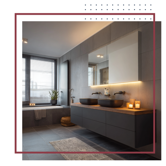 Badezimmer Beispiel Bild mit Rahmen Badezimmer Beispiel Bild mit Rahmen